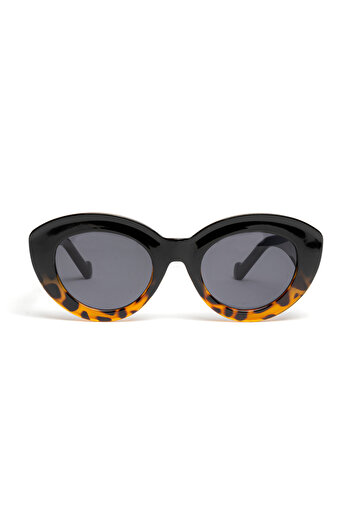 Sunbas Sunglasses Ipanema Black Tortoise Light Black Women's Sunglasses