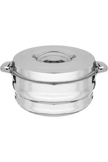 Alsaif Gallery Maxima 3-piece set of engraved steel containers (2.5, 3.5 and 5) litres