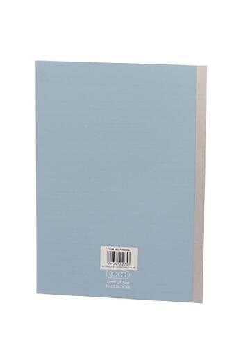 Roco Notebook – B5, 120 Pages, Lined, Plain Light Blue Cover