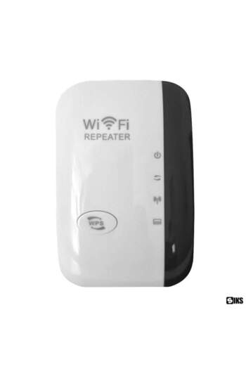 SIKS Wireless Adapter, Wi-Fi Range Signal Amplifier, 2.4 Ghz, 300 Mbps, 10 m Coverage, LAN Slot