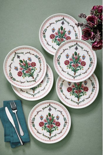 Fecra Revak 6 Piece Cake Plate Set