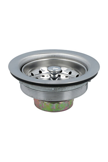 ACE Stainless Steel Sink Strainer Chrome 3.5inch