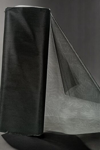 Massaltay Black Decoration Tulle 100X300 cm – Bundle, Suitcase, Door and Convoy Ornament