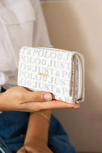 Just Polo Original Women's Card Holder Paper & Coin Compartment Model Stylish Card Holder Wallet