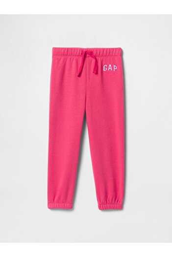 GAP Kız Bebek Pembe Gap Logo Pull-On Jogger Eşofman Altı
