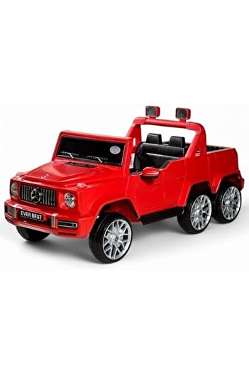 ALBADER Electric Car Mercedes Desgin For Kids, Children's Mercedes Benz G-Class Pickup, 12V Battery