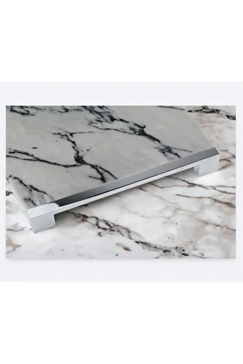 Sucuoğlu 160 mm Chrome Metal Kitchen Furniture Drawer Kitchen Cabinet Cupboard Handle Cover Handle