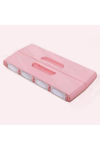 SIKS ® Device For Dumplings, Ravioli Or Gnocchi Pasta, 8 Containers, Pink