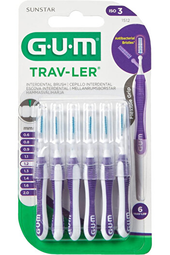 GUM Proxa Travler Interdental brush 1.2mm