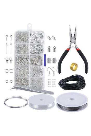 Generic Professional Jewellery Making And Repair Kit Silver/Black/Gold