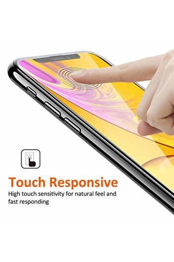 OEM 5D Full Screen Tempered Glass Film Compatible with Apple iPhone Xs / X Black