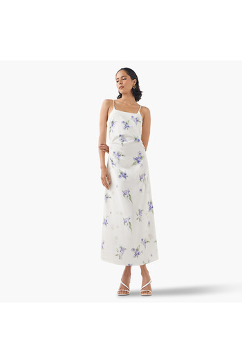 2Xtremz 2Xtremz Floral Print Strappy Dress