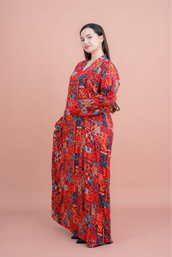 IKKXA Abstract Geometric Maxi