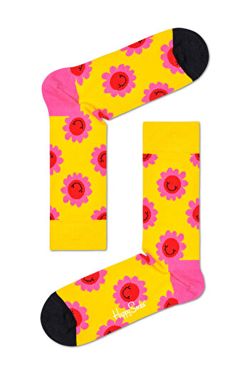 Happy Socks جورب زهرة مبتسمة