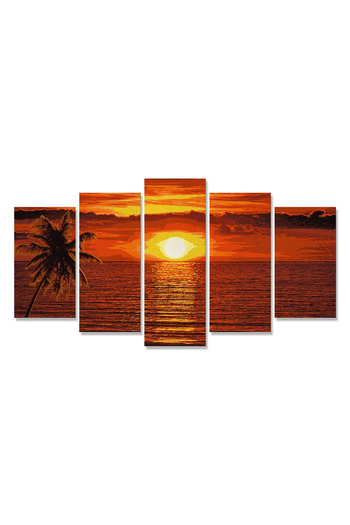SCHIPPER PAINT BY NUMBERS KIT SCHIPPER CARIBBEAN SUNSET, 5 PAINTING