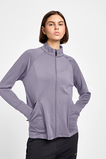 Lescon Women's Training Zippered Sweatshirt 25B-2041
