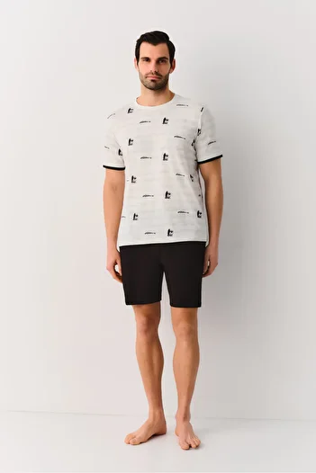 SUWEN Willy Men's Shorts Pajama Set