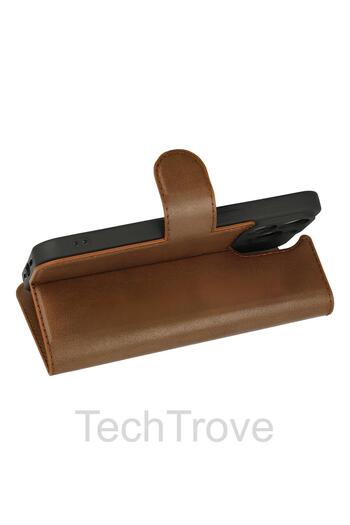 TechTrove Tecno Camon 18 Kılıf Kapaklı ve Cüzdanlı Stand Olabilen Deri Kılıf