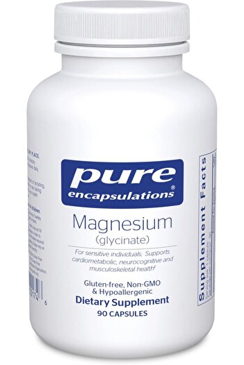 Pure Encapsulations Magnesium (Glycinate) - Supports Enzymatic and Physiological Functions - 90 Caps