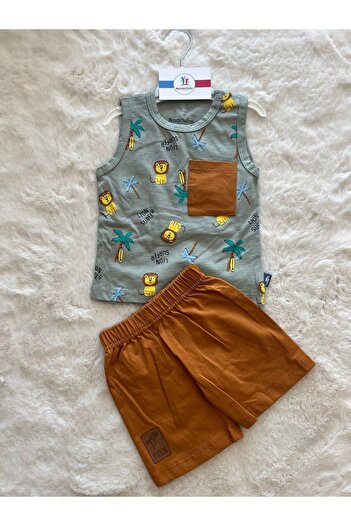nazar baby Lion Double Set