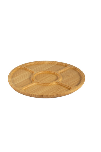 Lizzy 5 Compartment Bamboo Presentation Tray