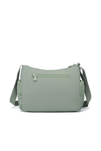 SMART BAGS Crinkle Fabric Waterproof Women's Crossbody Bag Bc 1115 - Dark Green