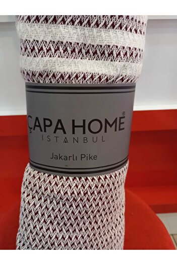 Çapa Home Premium Quality Non-Slip Non-Burning Cotton Multi-Purpose Authentic Bohemian Seat Cover Both Pique 180X240