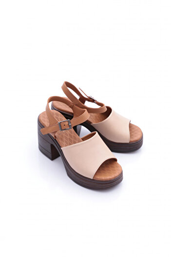 DGN 34 Women's Thick Sole Ankle Strap Sandals