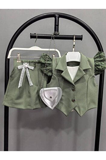 Amur Girl's Suit Shorts and Vest
