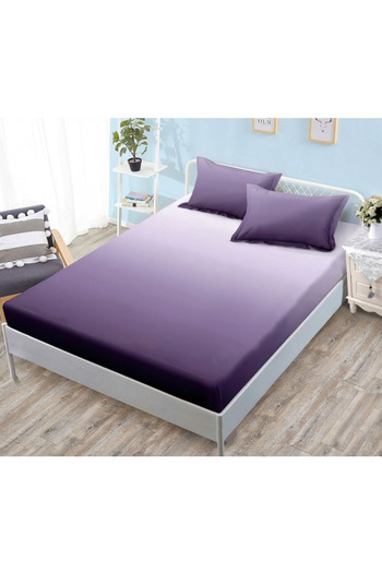 OEM Bed cover with elastic and 2 pillowcases, finet fabric, 2-person bed, 180x200cm