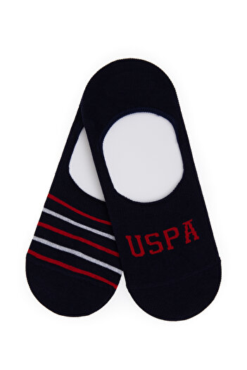 U.S. Polo Assn. Men's Navy Blue Ballerina Socks 50311357-Vr033