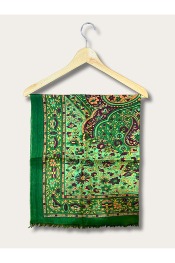 MODA Nûda - Indian Silk Voile Shawl Khaki
