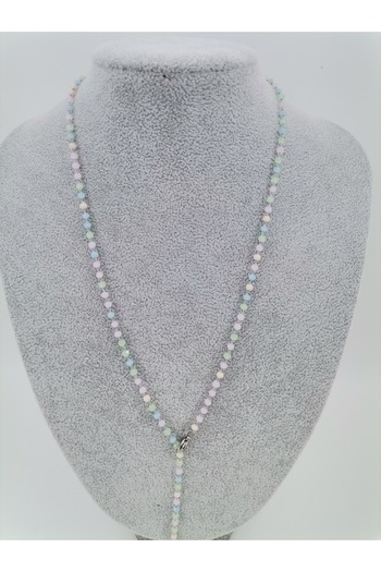 Hobimos Y Necklace - Tarnish-Free Y Necklace with Colorful Beads