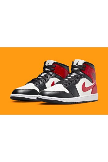 Nike Παπούτσια μπάσκετ Air Jordan 1 Mid Gym Red Off Noir Limited BQ6472-160