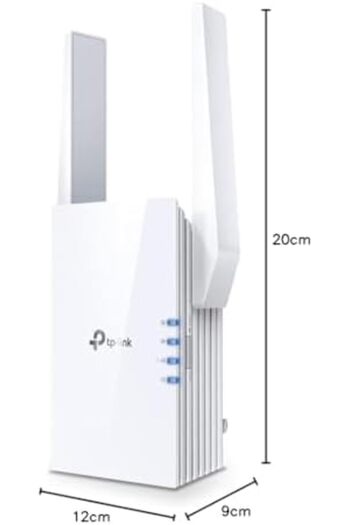 STOREMAX Snshop Re705X, Ax3000 Mbps Wi-Fi 6 Range Extender, Broadband Booster, Connect 1 Gigabit