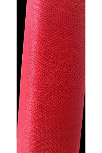 hobidaşım Red Decoration Tulle 30 Meters – Promise, Engagement, Dowry, Door, Table, Backdrop and Party Decoration Tulle