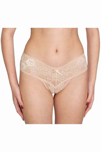 BLD by Exclusive SIMONA white lace Brazilian panty, BLD by Exclusive