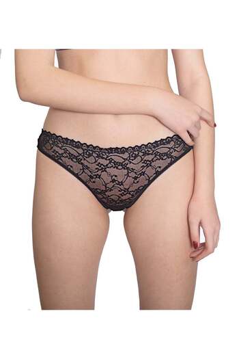 BLD by Exclusive Thong panties, straps, lace, EMA, red, BLD by Exclusive