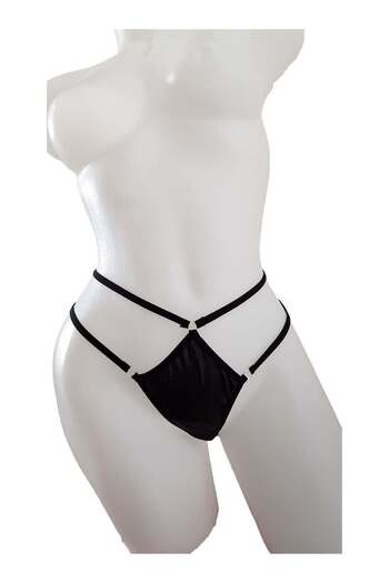 BLD by Exclusive Brazilian panties, lace, ANA, black, BLD by Exclusive