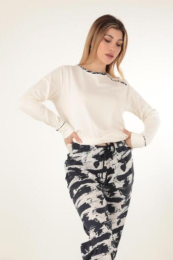 Miorre Patterned Women's Pajama Set