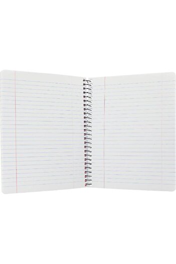Roco Neon Pink Lined Notebook A5 - 100 Sheets