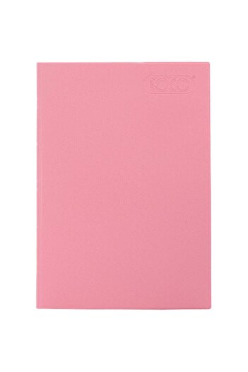 Roco Neon Pink Lined Notebook A4 - 40 Sheets
