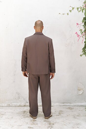 BOHEMAİ Ayyubay Kahve Erkek Blazer Ceket