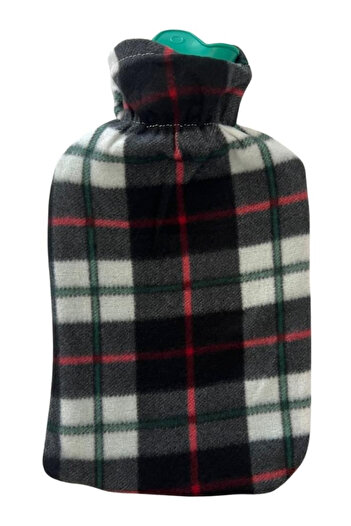 HOLNER 2L Hot Water Bag – Soft Fabric Cover, Foldable and Safe