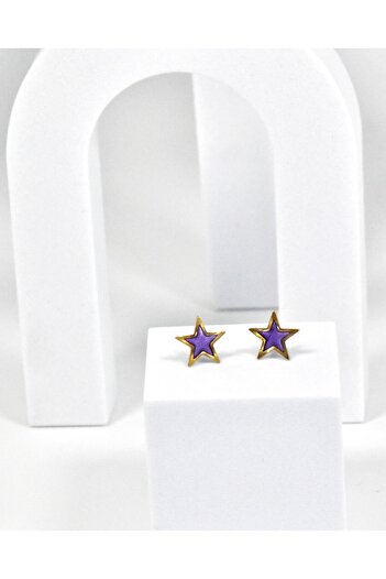 NARRU NARRU earrings, handmade, star-shaped, Erica 02