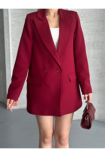 Kirazgym Women's Lined Blazer Jacket