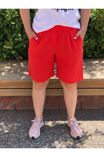 BAKTAGÖR Muslin Shorts (One Hundred Percent Cotton)