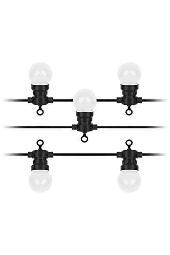 Rebel WARM WHITE OUTDOOR FESTIVE LIGHT STRING