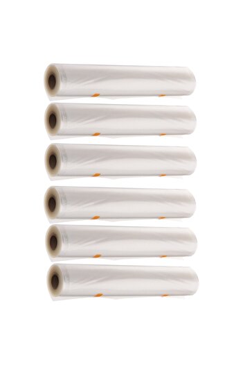 Bukate Set 6 Role Alimentare Pentru Vidat 0.2x15m, , Gofrata, Pentru Masina De Vidat