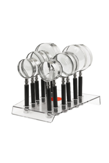 OEM 12-PIECE MAGNIFYING GLASS SET - 4X50/65/70